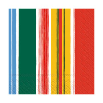 Marimekko Paraati servett 33×33 cm 20-pack Yellow-red