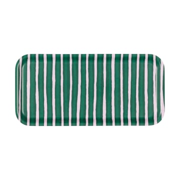 Marimekko Piccolo bricka 13,5×27,5 cm Green