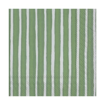 Marimekko Piccolo servett 33×33 cm 20-pack Green-grey