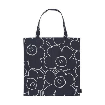 Marimekko Pieni Piirto Unikko väska 44×43 cm Black-white