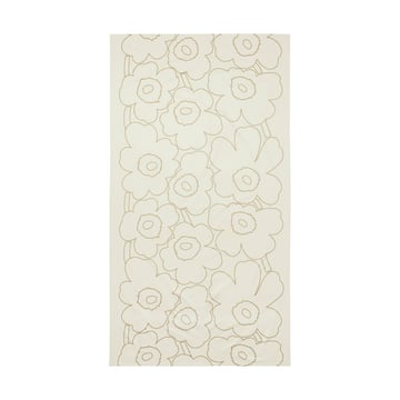 Marimekko Piirto Unikko bordsduk 135×250 cm Linen- gold