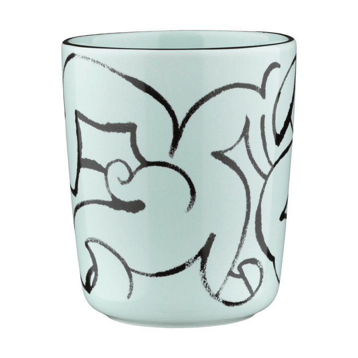 Pistilla mugg 25 cl - Mint-black - Marimekko