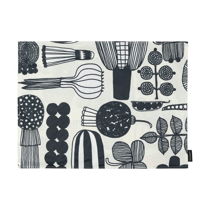 Puutarhurin parhaat bordstablett 31x42 cm - White-black-orange - Marimekko