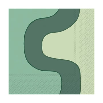 Marimekko Seireeni servett 33×33 cm 20-pack Green