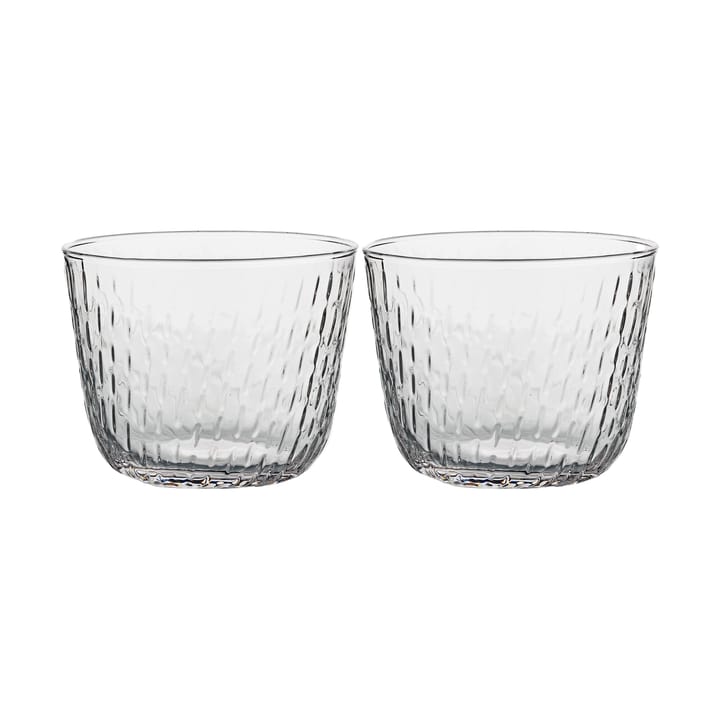 Syksy dricksglas 2 dl 2-pack, Clear Marimekko