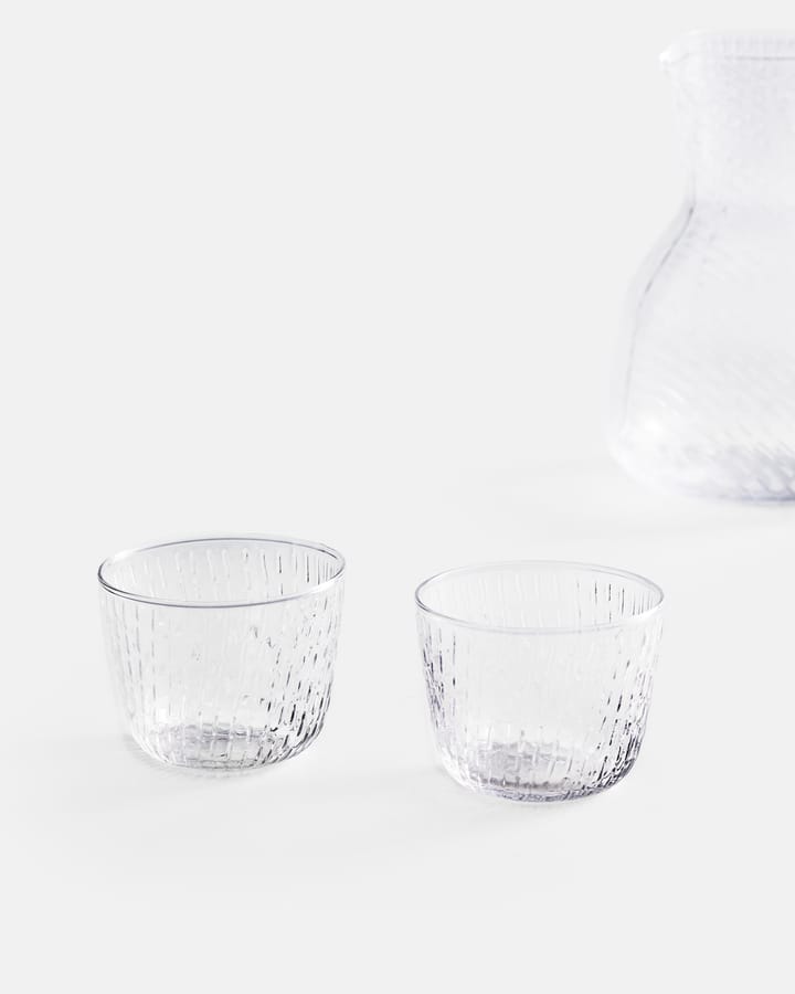 Syksy dricksglas 2 dl 2-pack, Clear Marimekko