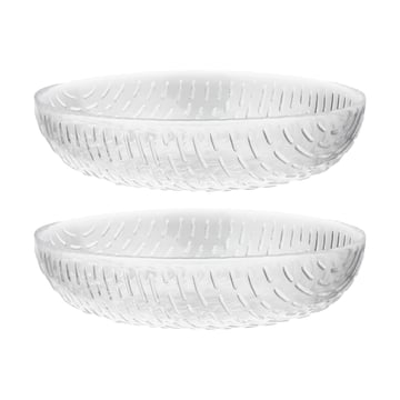 Marimekko Syksy skål glas 2,5 dl 2-pack Clear