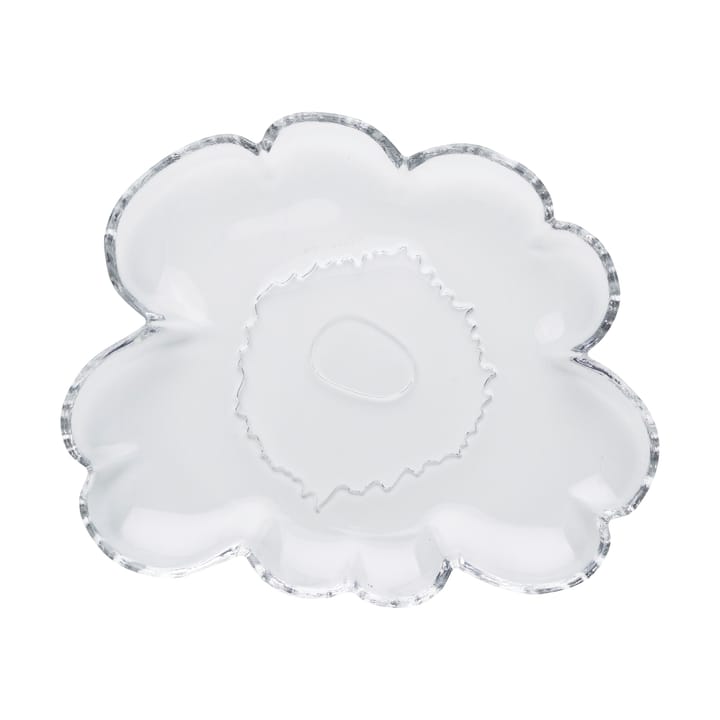 Unikko glastallrik 20 cm - Clear - Marimekko