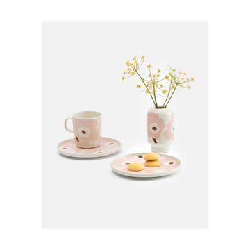 Unikko mugg 40 cl - White-light pink-chestnut - Marimekko