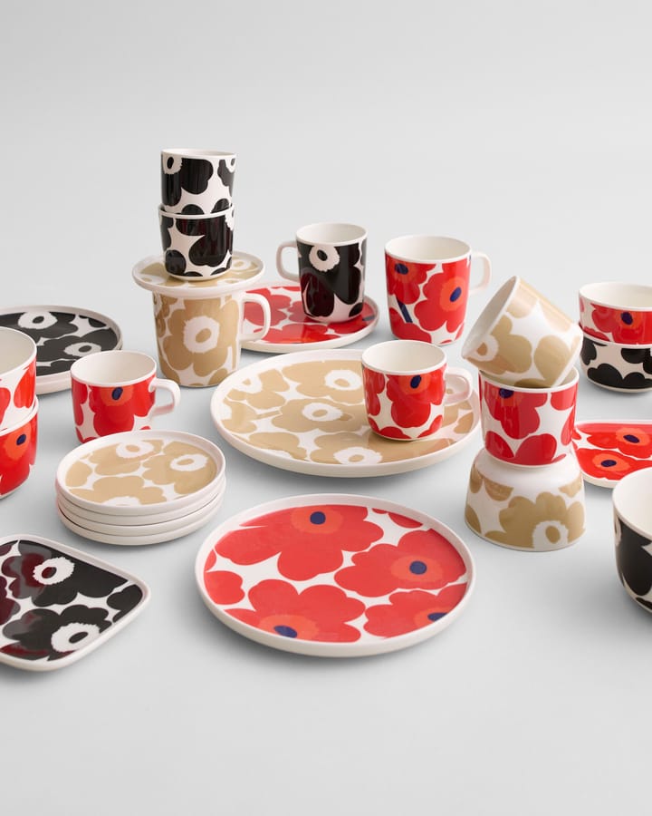 Unikko skål 2,5 dl, Vit-beige Marimekko