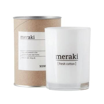 Meraki Meraki doftljus 12 timmar Fresh cotton