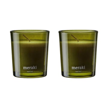 Meraki Meraki doftljus 15 timmar 2-pack Oud leaf