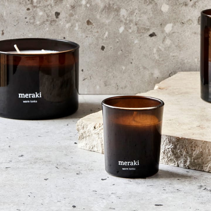 Meraki doftljus 15 timmar 2-pack, Warm tonka Meraki