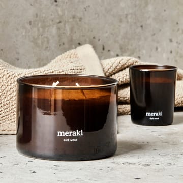 Meraki doftljus, 32 timmar - Dark wood - Meraki