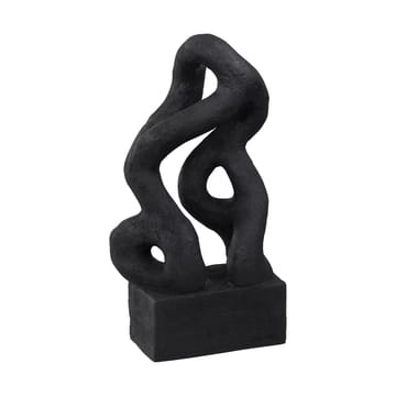 Art piece symbiosis skulptur 29 cm - Black - Mette Ditmer