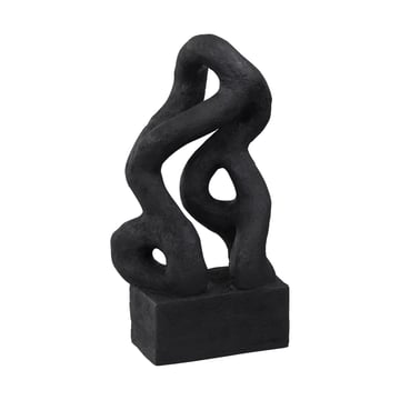 Mette Ditmer Art piece symbiosis skulptur 29 cm Black