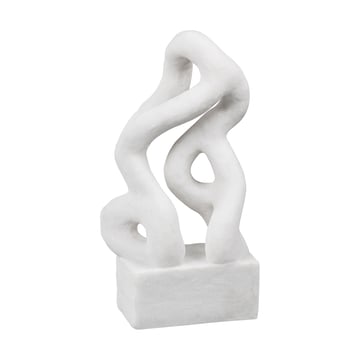 Mette Ditmer Art piece symbiosis skulptur 29 cm Off-white