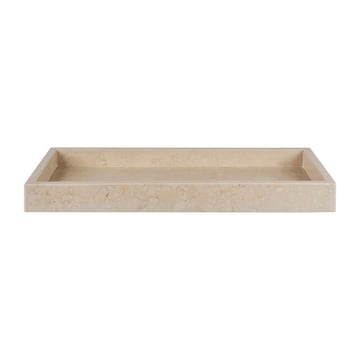 Mette Ditmer Marble dekorationsbricka 16×31 cm Sand