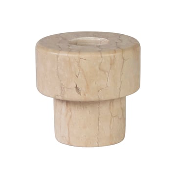 Mette Ditmer Marble ljusstake 5 cm Sand