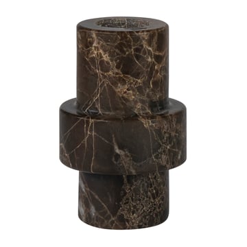 Mette Ditmer Marble ljusstake 8,5 cm Brun