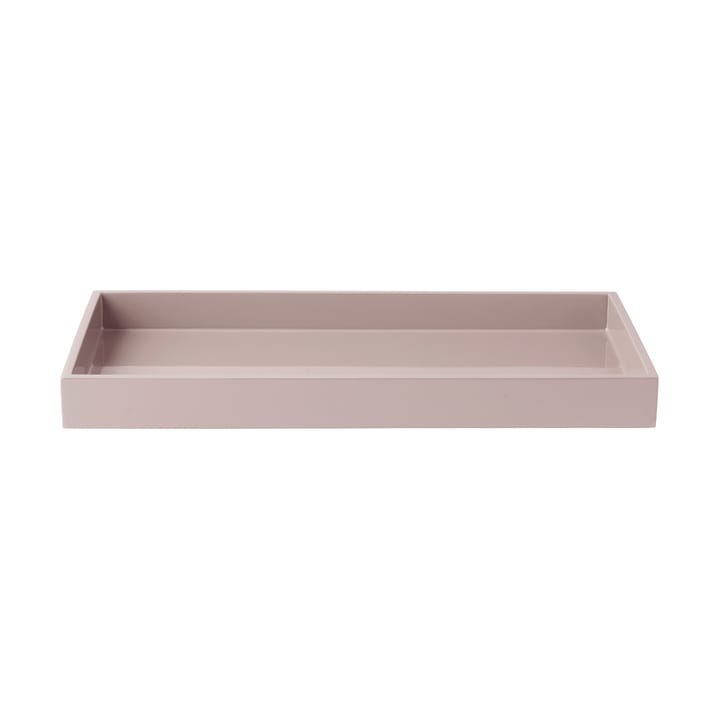 Lux lackad dekorationsbricka 38x19x3,5 cm - Lavender - Mojoo