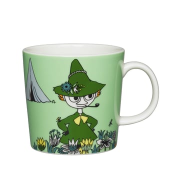 Moomin Arabia Snusmumriken Muminmugg grön