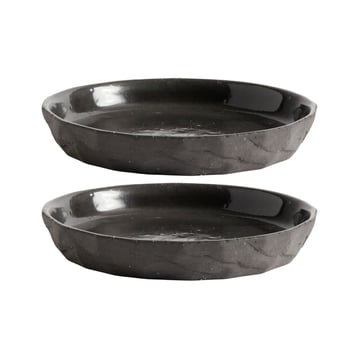 MUUBS Kuri tallrik Ø16 cm 2-pack Stone