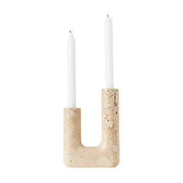 MUUBS Minerva ljusstake 20 cm Creme