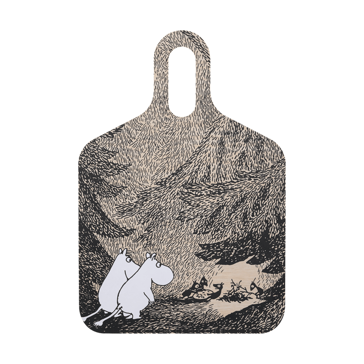 Moomin originals Chop & Serve 30x44 cm, The Pond Muurla