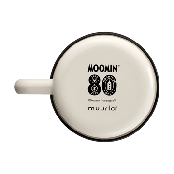 Mumin 80 emaljmugg 37 cl - Vit - Muurla