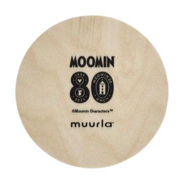 Mumin 80 glasunderlägg Ø11 cm 4-pack - Multi - Muurla