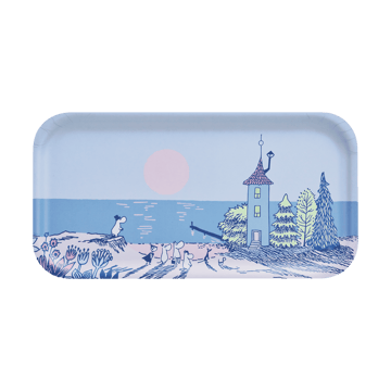 Muurla Mumin bricka 22×43 cm Sunset