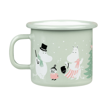 Mumin emaljmugg 25 cl - Festive spirits - Muurla