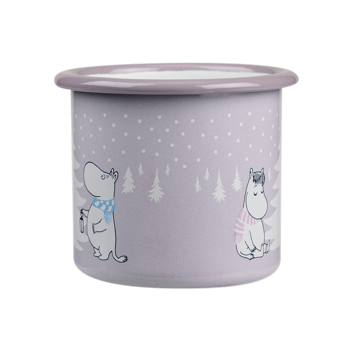 Mumin emaljmugg 25 cl, Snowfall Muurla