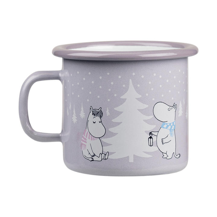 Mumin emaljmugg 25 cl, Snowfall Muurla