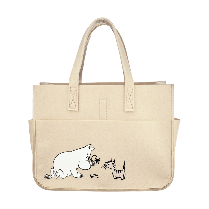 Mumin pets förvaringskorg 25x40 cm - Beige - Muurla