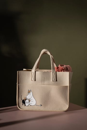 Mumin pets förvaringskorg 25x40 cm - Beige - Muurla