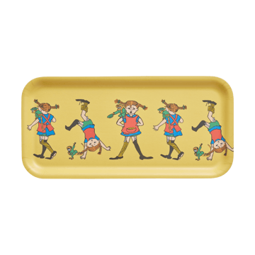 Muurla Pippi bricka 13×27 cm Pippi Longstocking