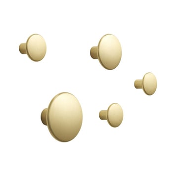 Muuto Dots Metal 5-pack Brass