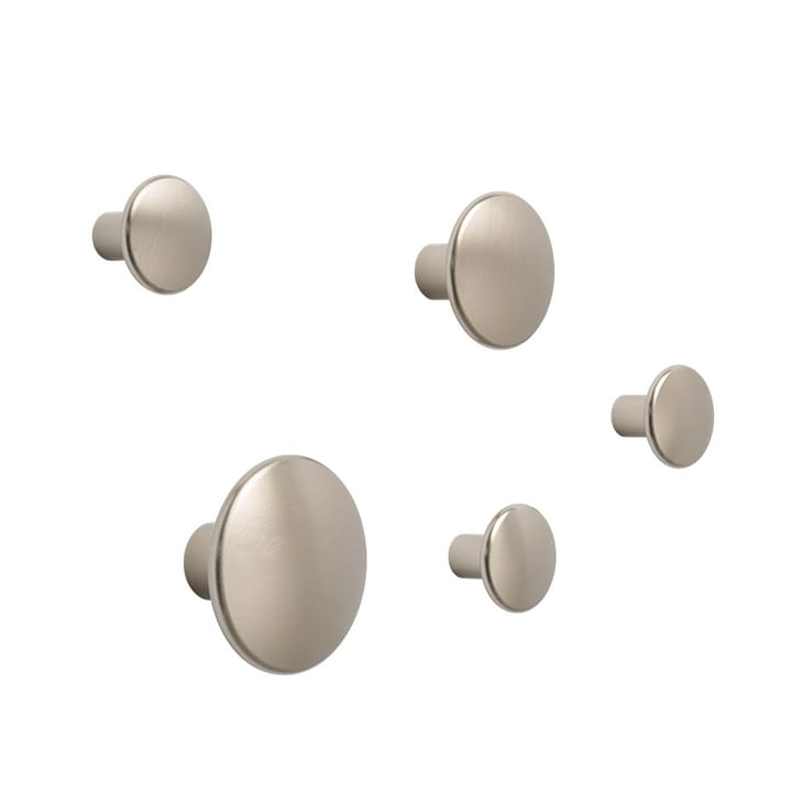 Dots Metal 5-pack, Taupe Muuto