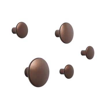 Muuto Dots Metal 5-pack Umber