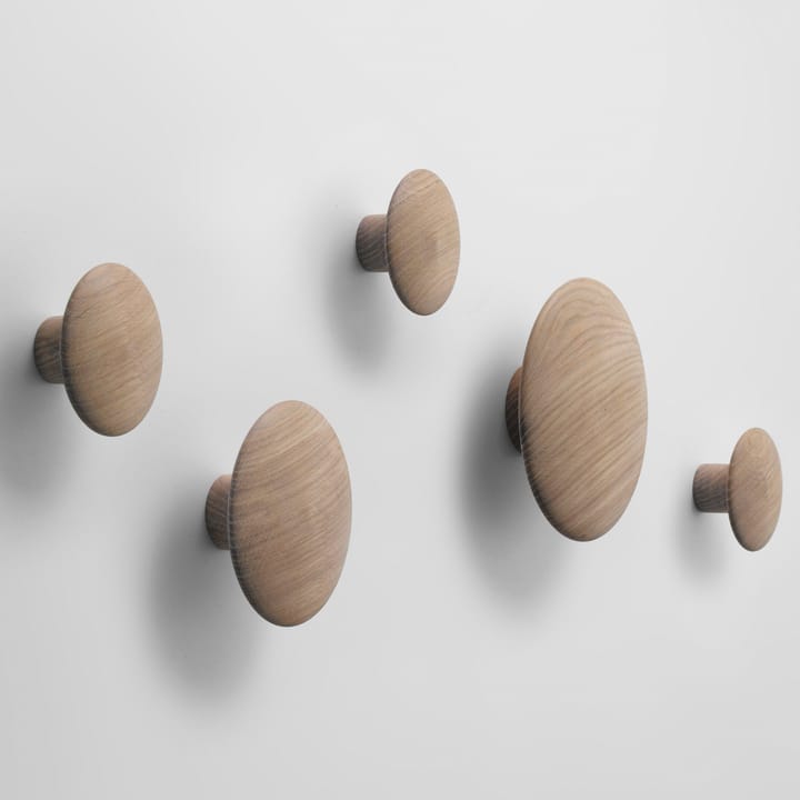 Dots Wood 5-pack, Oak Muuto