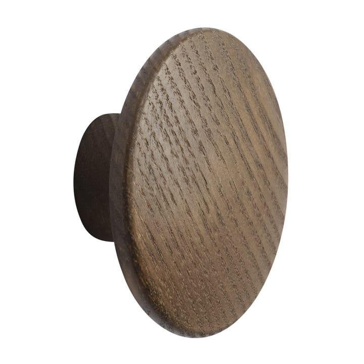 Dots wood krok dark stained brown, Ø6,5 cm Muuto