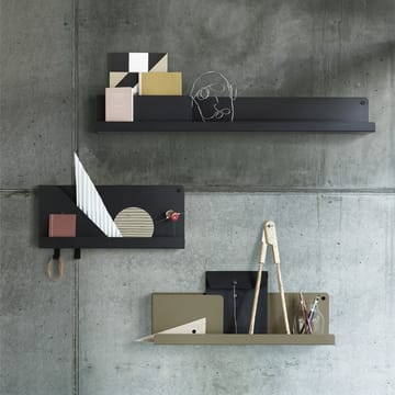 Folded hylla 29,5x40 cm - Black - Muuto