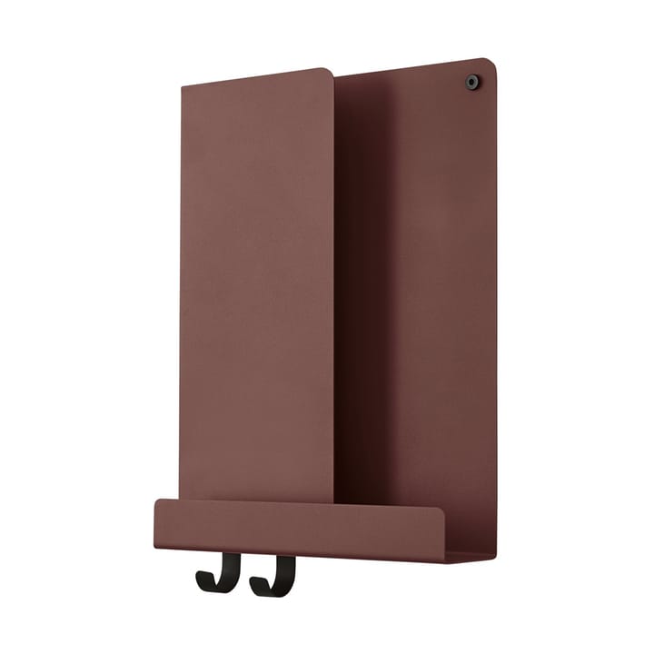 Folded hylla 29,5x40 cm, Deep Red Muuto