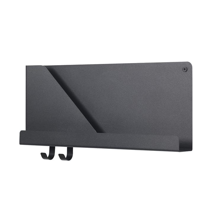 Folded hylla 51x22 cm, Black Muuto