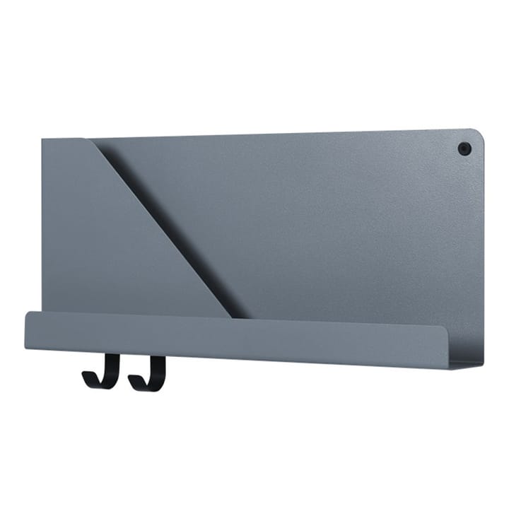 Folded hylla 51x22 cm, Blue-Grey Muuto