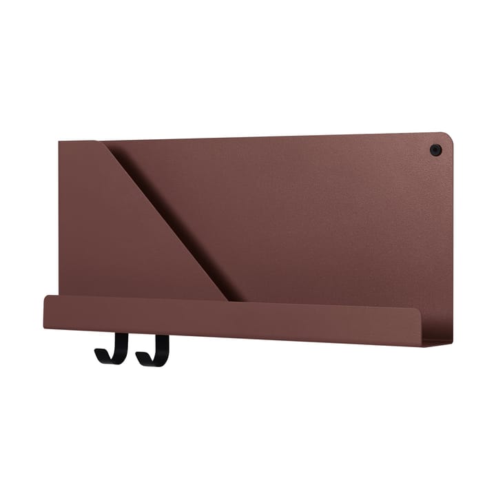 Folded hylla 51x22 cm - Deep Red - Muuto