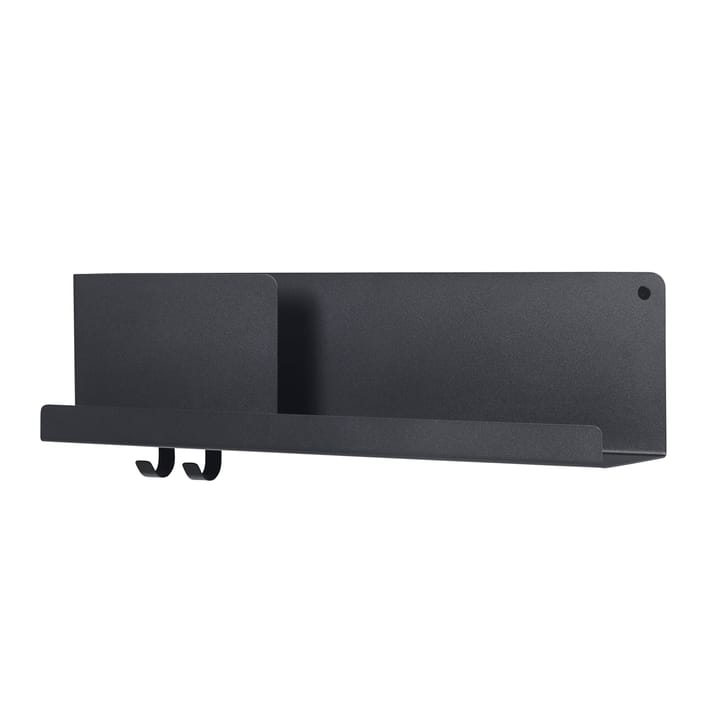 Folded hylla 63x16,5 cm - Black - Muuto