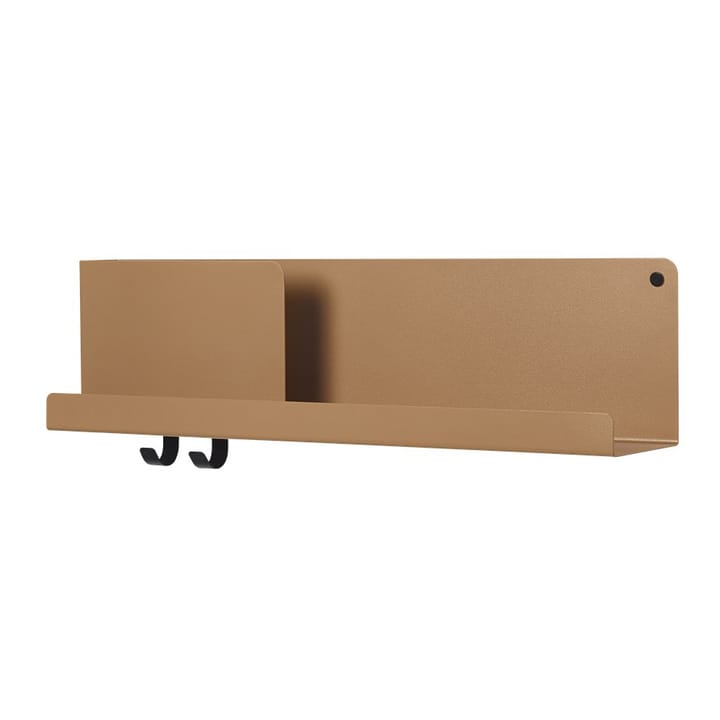 Folded hylla 63x16,5 cm - Burnt orange - Muuto